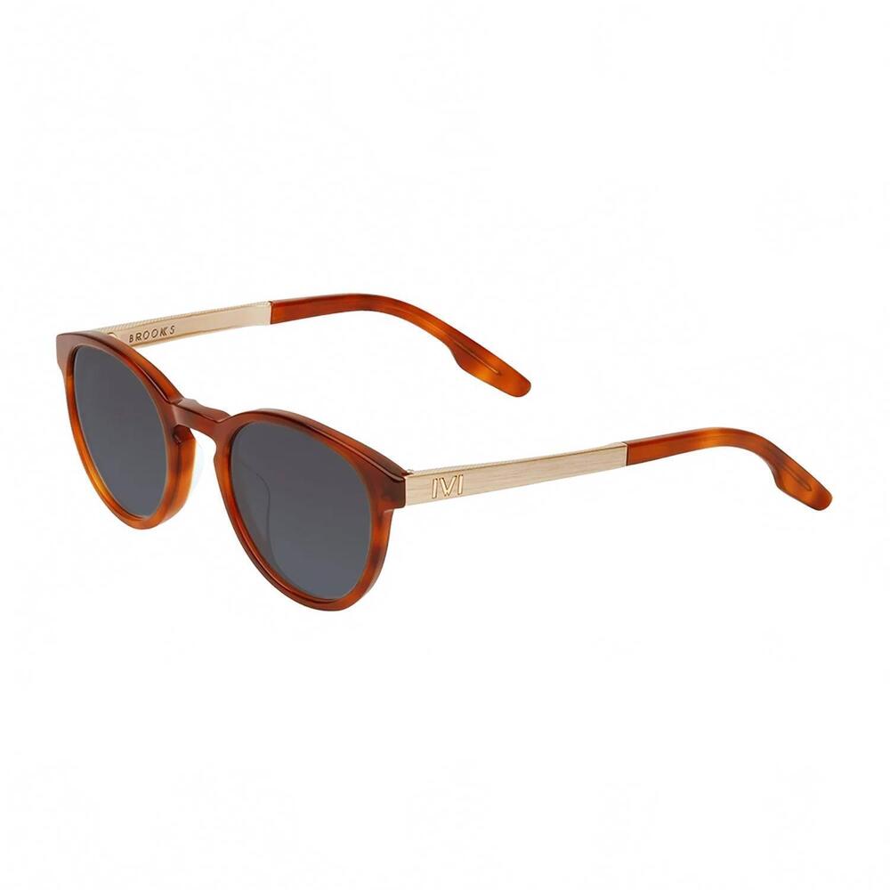 NEW IVI VISION women's brooks sunglasses in honey / grey lens